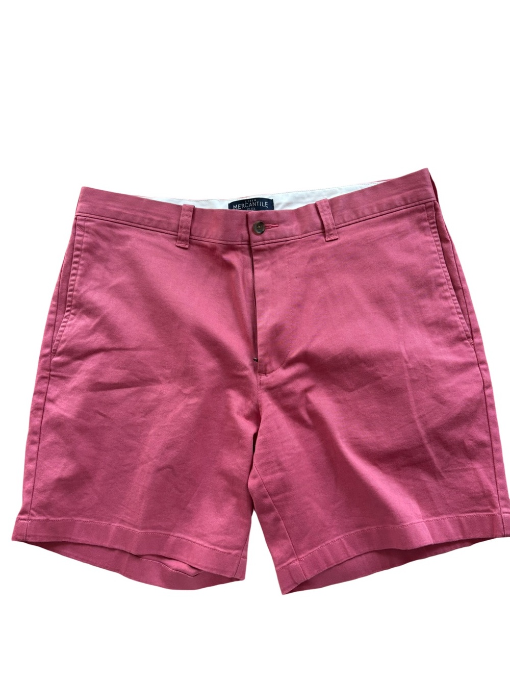 Mercantile by J.Crew Sun Washed Red Cotton Chino Shorts Size 34 EUC